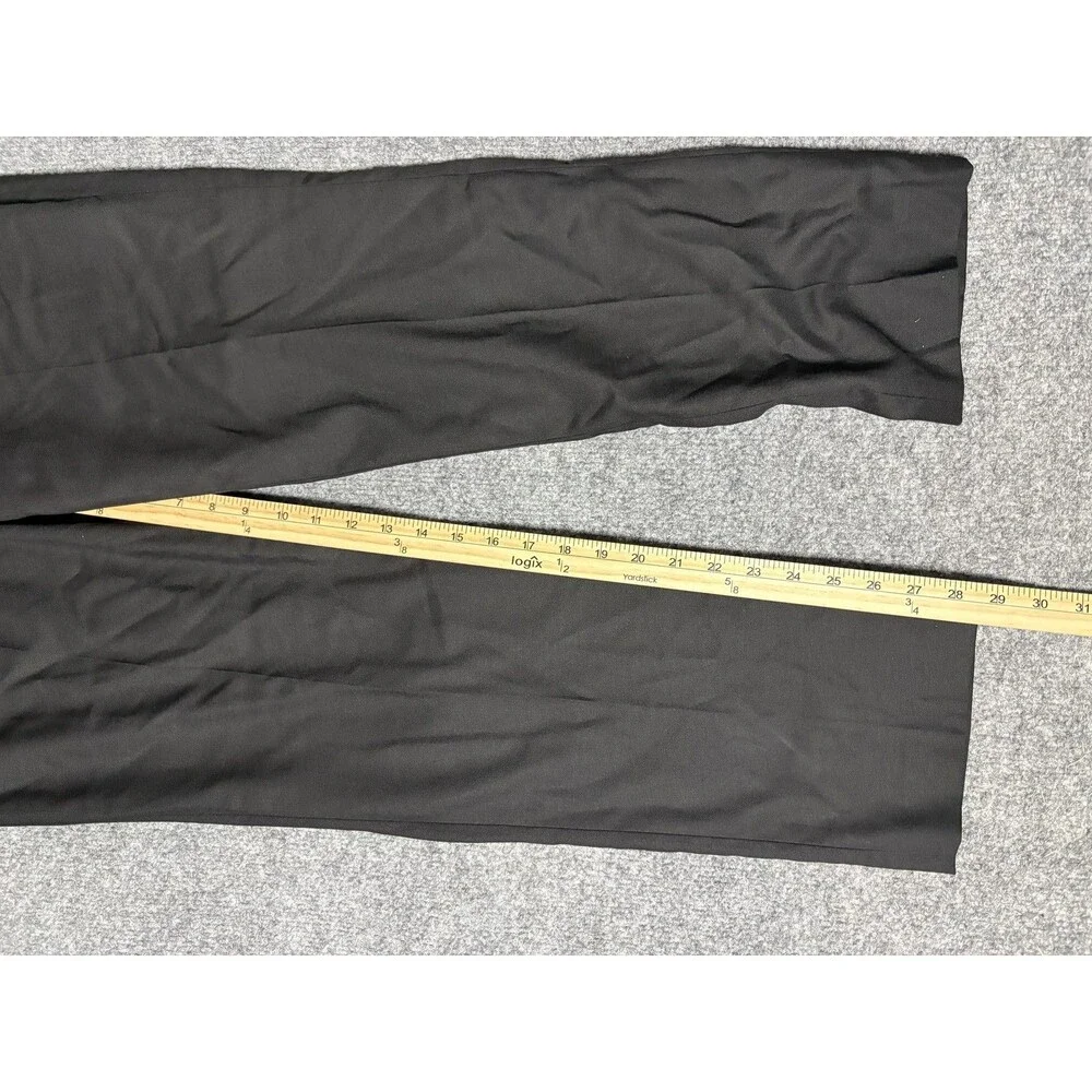 J.CREW Dress Pants Mens 32x30 Black Bowery Slim Stretch Wool Blend Work NEW